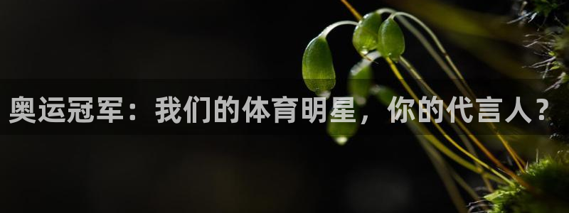 球速体育：奥运冠军：我们的体育明星，你的代言人？